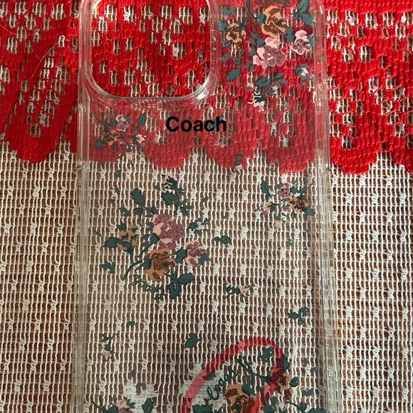 I-hone 13 pro max Kate Spade/Coach cases-preowned - Picture 6 of 11